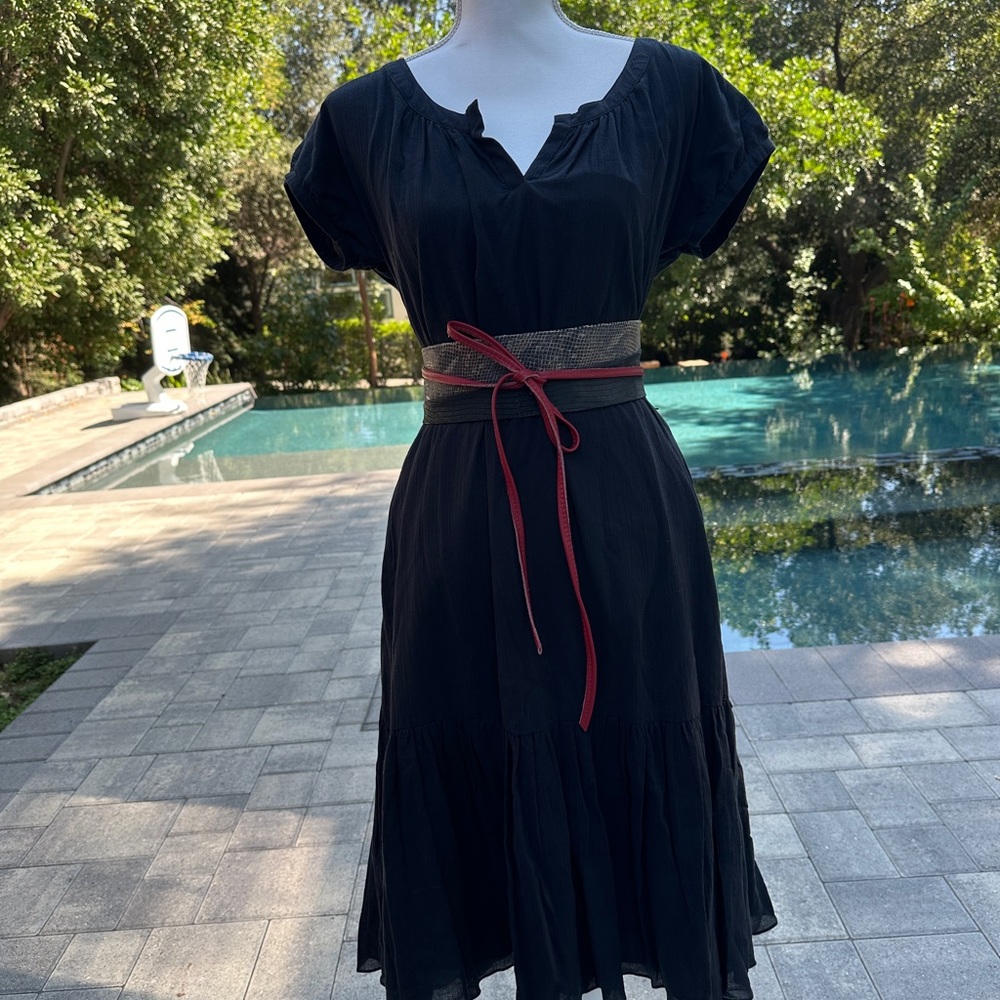 Casual And Elegant Black Dress